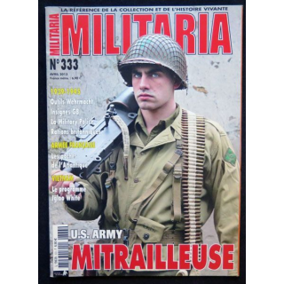 MILITARIA n° 333  Avril 2013 Mitrailleuse