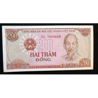 VIETNAM : billet de banque de 200 Hai trām Dõng