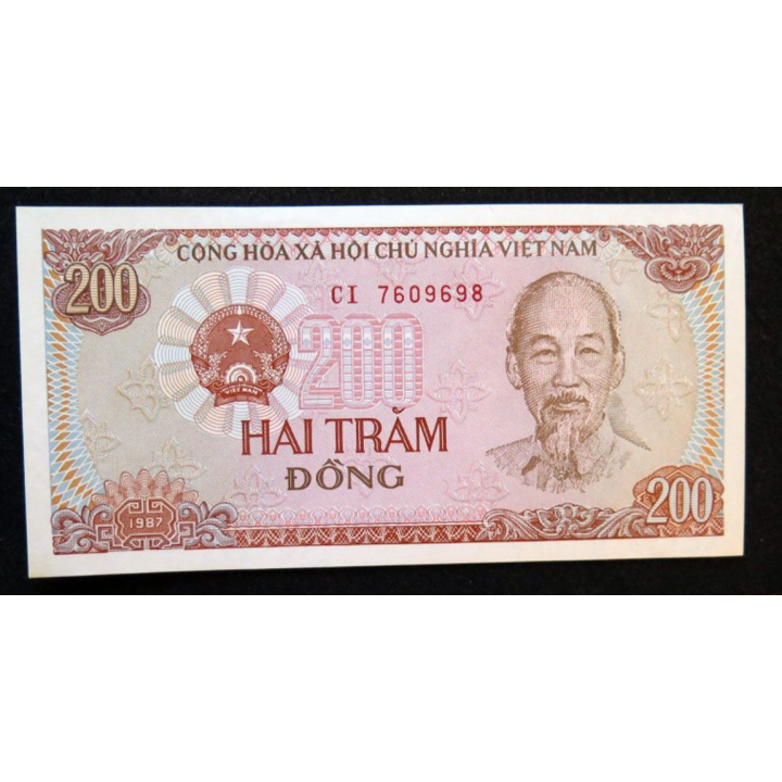 VIETNAM : billet de banque de 200 Hai trām Dõng