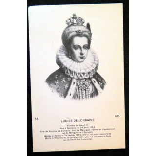 Photo carte postale de Louise de Lorraine
