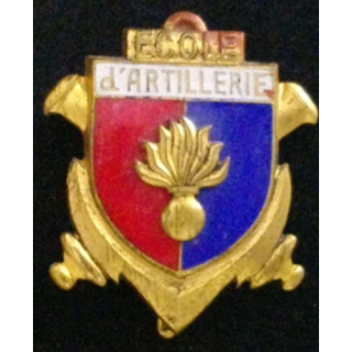 ECOLE ARTILLERIE (DRAGO OLIVIER MÉTRA) ÉMAIL