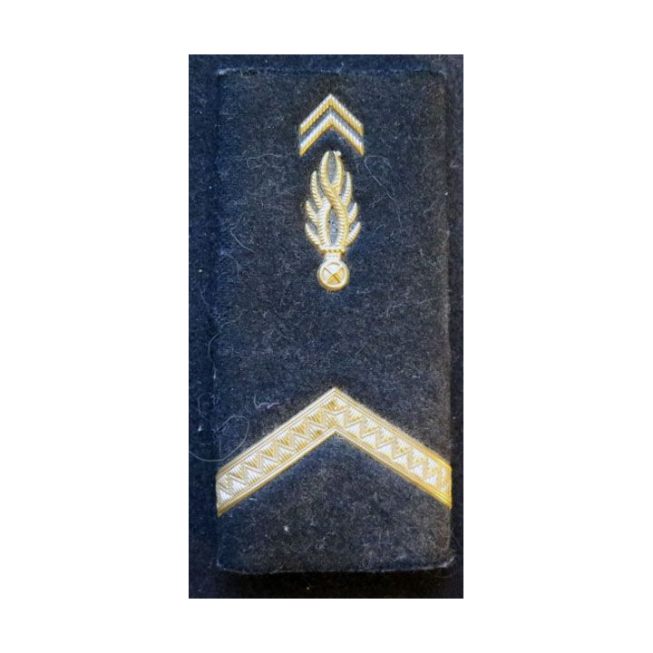 fourreau d'épaule métallique de gendarme adjoint de gendarmerie mobile 
