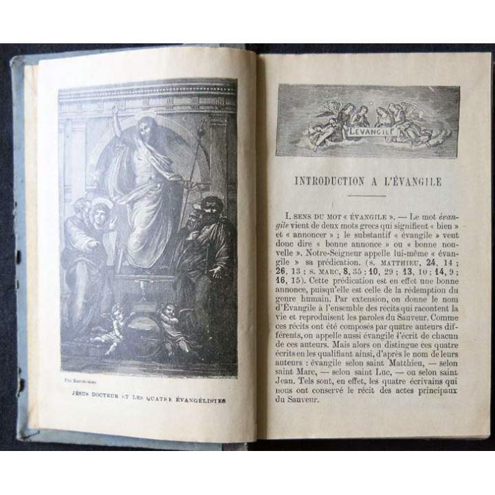 l'Evangile par Par l'Abbé H. Lesêtre  de P. Lethielleux Libraire éditeur - F016