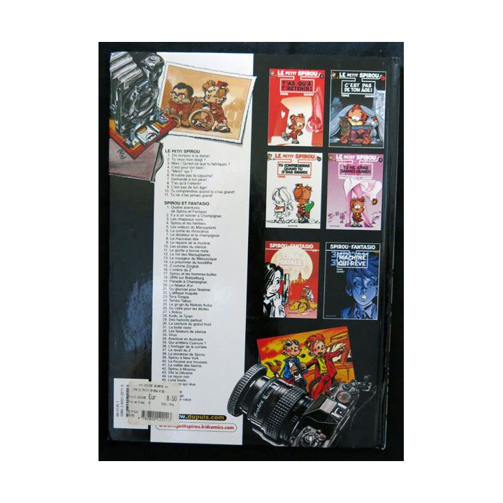 BD : Le petit Spirou N° 6 N'oublie pas ta capuche écrit par Tome & Janry aux éditions Dupuis - F017