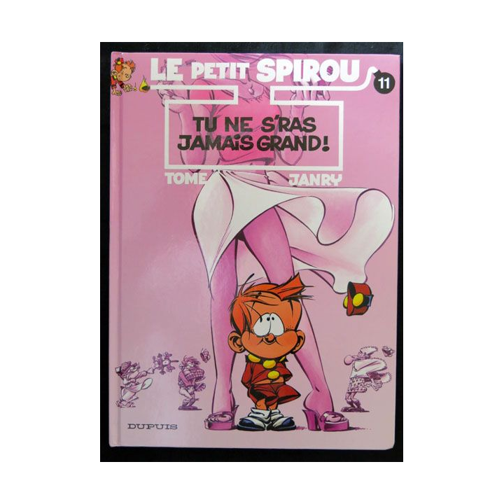 BD : Le petit Spirou N° 8 T'as qu'à t'retenir! écrit par Tome & Janry aux éditions Dupuis - F017
