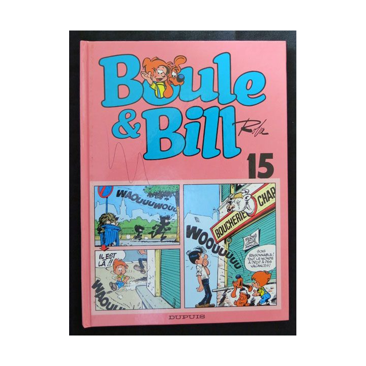 BD : Boule & Bill  N° 15 écrit par Roba aux éditions Dupuis - F017