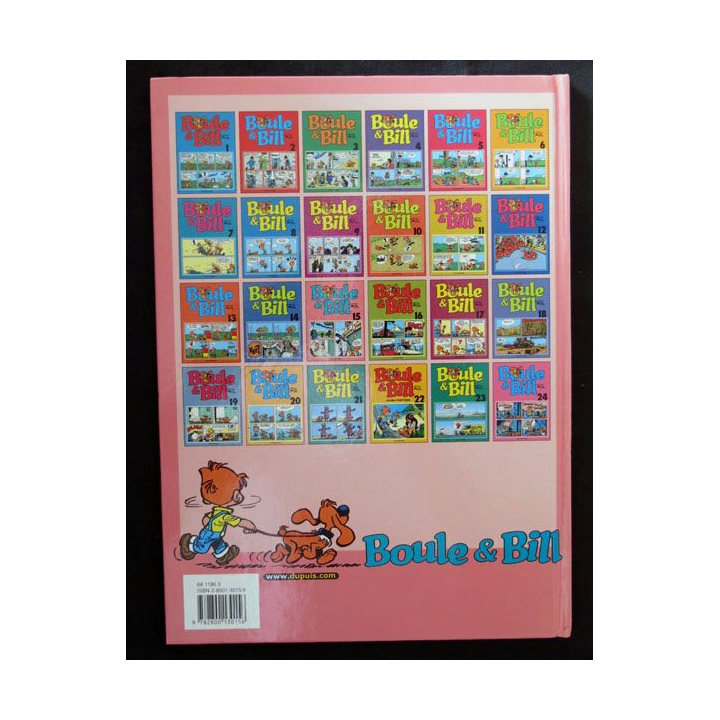 BD : Boule & Bill  N° 15 écrit par Roba aux éditions Dupuis - F017