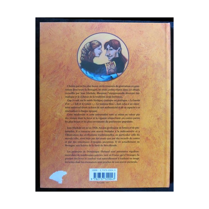 Contes de Bretagne écrit par Jean Markale & Dominique Ehrhard aux éditions  Ouest-France - F017