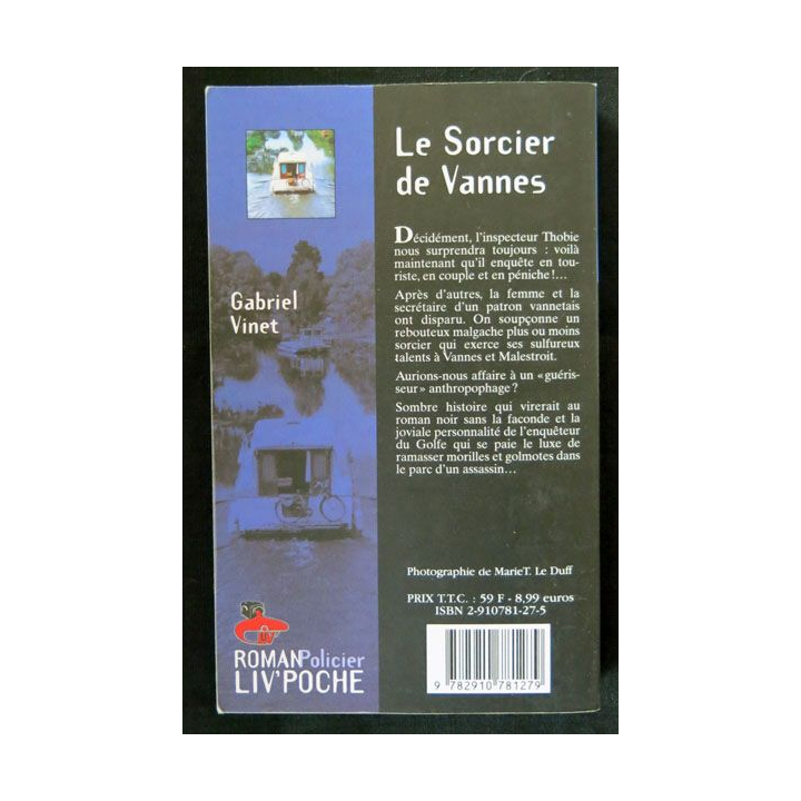Le sorcier de Vannes écrit par Gabriel Vinet aux éditions Liv'éditions Liv'Poche - F017