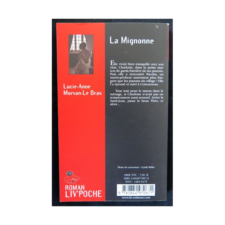 La mignonne écrit par Lucie-Anne Morvan-Le Bras aux éditions Liv'éditions Liv'Poche - F017