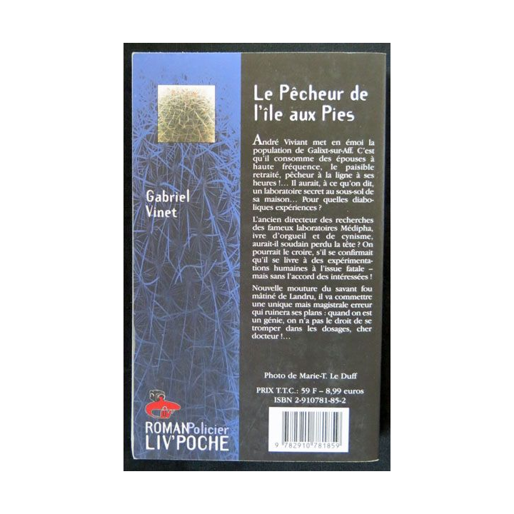 Le pêcheur de l'île aux pies écrit par Gabriel Vinet aux éditions Liv'éditions Liv'Poche - F017