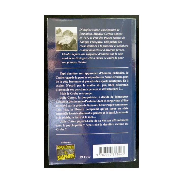 Le crabe écrit par Michèle Corfdir aux éditions Alain Bargain - F017