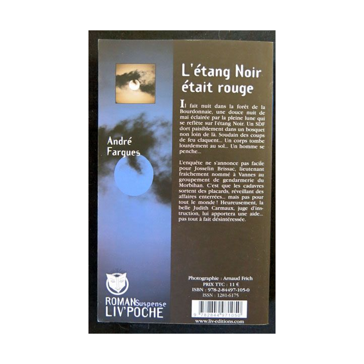 L'étang noir était rouge écrit par André Fargues aux éditions Liv'éditions Liv'Poche - F017