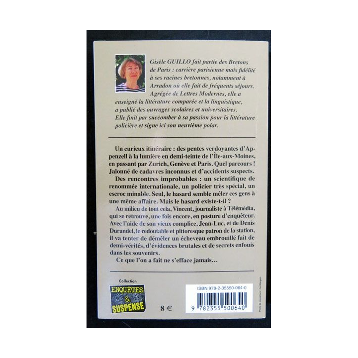 Clair obscur à l'île aux Moines écrit par Gisèle Guillo aux éditions Alain Bargain - F017