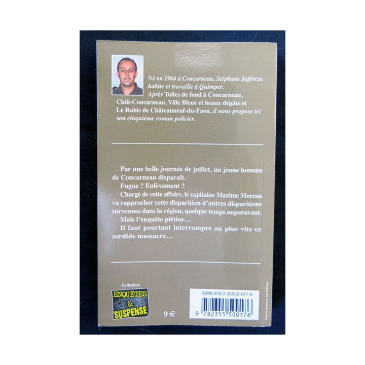 Disparitions en pays Fouesnantais écrit par Stéphane Jaffrézic aux éditions Alain Bargain - F017