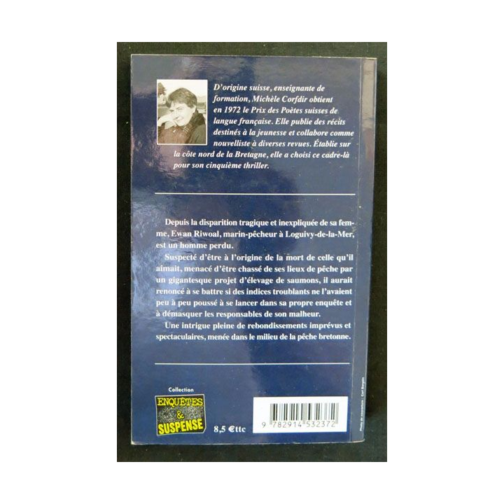 Vent contraire à Loguivy de la mer écrit par Michèle Corfdir aux éditions Alain Bargain - F017