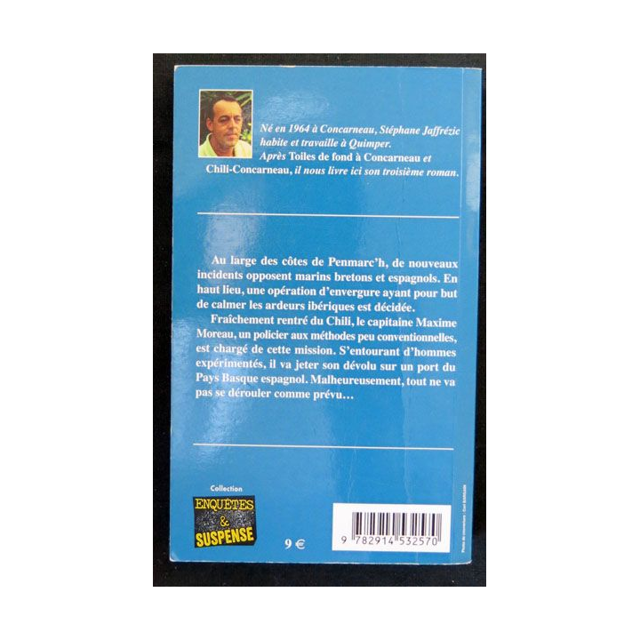 Ville bleue et beaux dégâts écrit par Stéphane Jaffrézic aux éditions Alain Bargain - F017