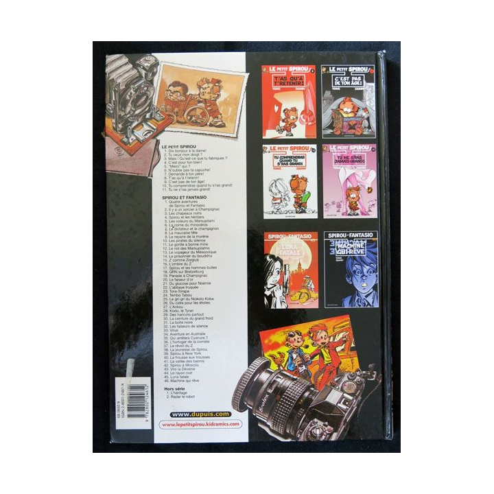 BD : Le petit Spirou N° 07 demande à ton père écrit par Tome & Janry aux éditions Dupuis - F018
