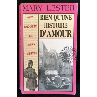 Rien qu'une histoire d'amour écrit par Mary Lester aux éditions Palémon Editions - F018
