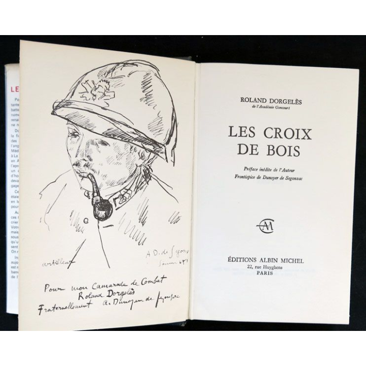 Les croix de bois écrit par Roland Dorgelès aux éditions Albin Michel - F018
