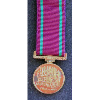 OMAN : médaille miniature Royal guard of Oman spécial service medal