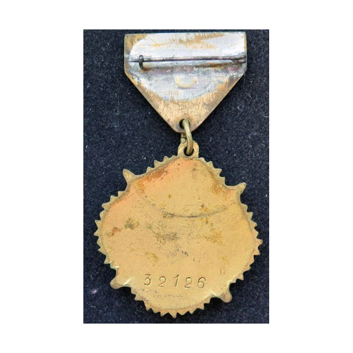 MONGOLIE : médaille de la victoire contre les japonais 1945 n° 32126