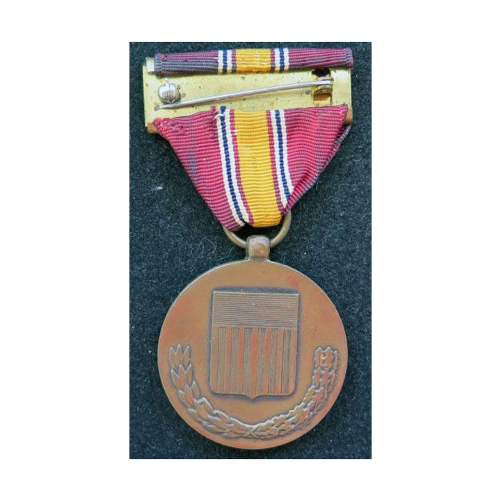 USA : US national defense medal ruban foncé 