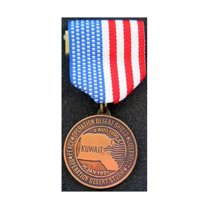 USA : Operation Desert Shield Storm Koweit medal Guerre du golfe 1991