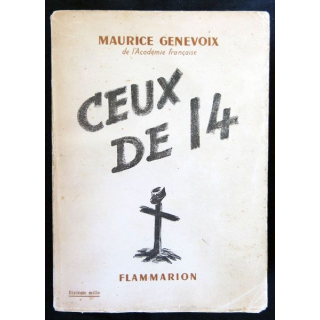 Ceux de 14 écrit par Maurice Genevoix aux éditions Flammarion - F018