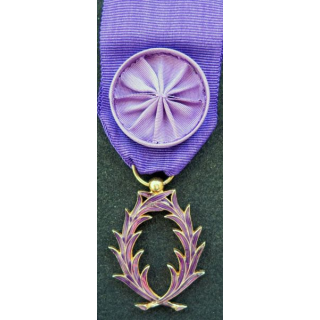 FRANCE : Officier de l'Ordre des Palmes académiques en vermeil 