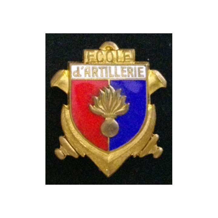 ECOLE ARTILLERIE ÉMAIL (DRAGO)
