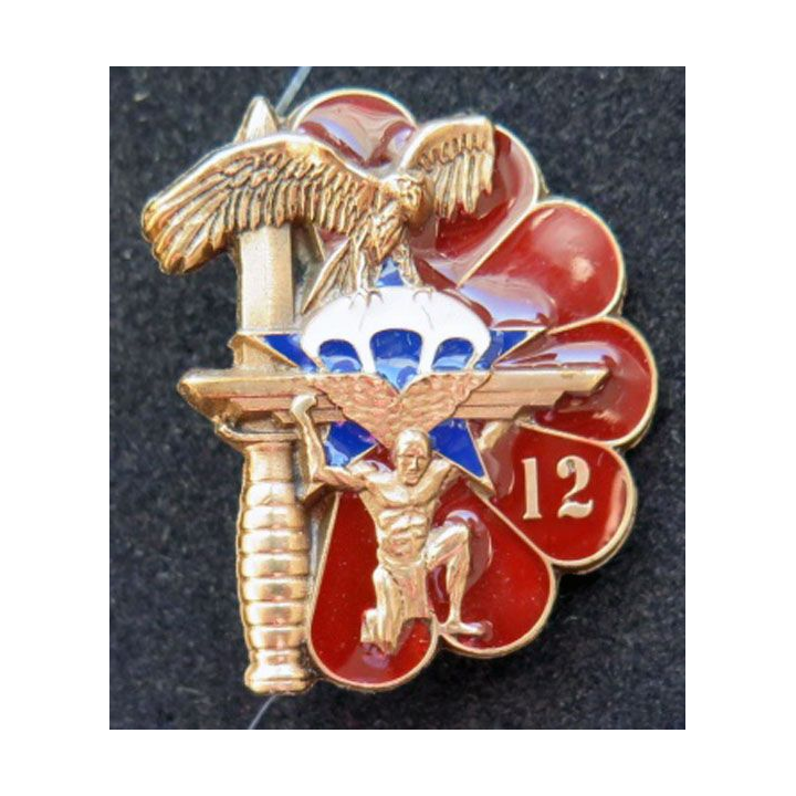 1° RCP : 12° compagnie du 1° régiment de chasseurs parachutistes (Leblond) n° 366