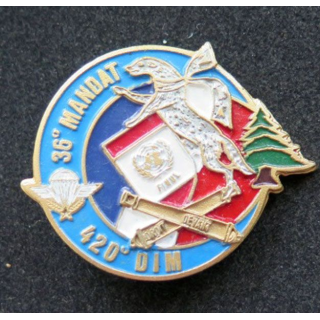 35° RAP régiment d'artillerie parachutiste 36° m 420° DIM liban FINUL