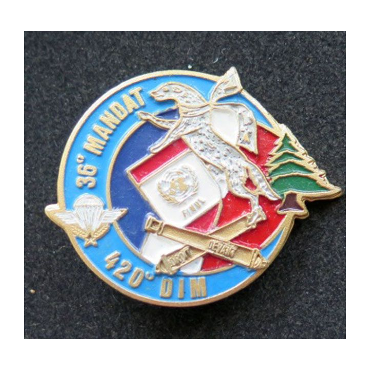 35° RAP régiment d'artillerie parachutiste 36° m 420° DIM liban FINUL