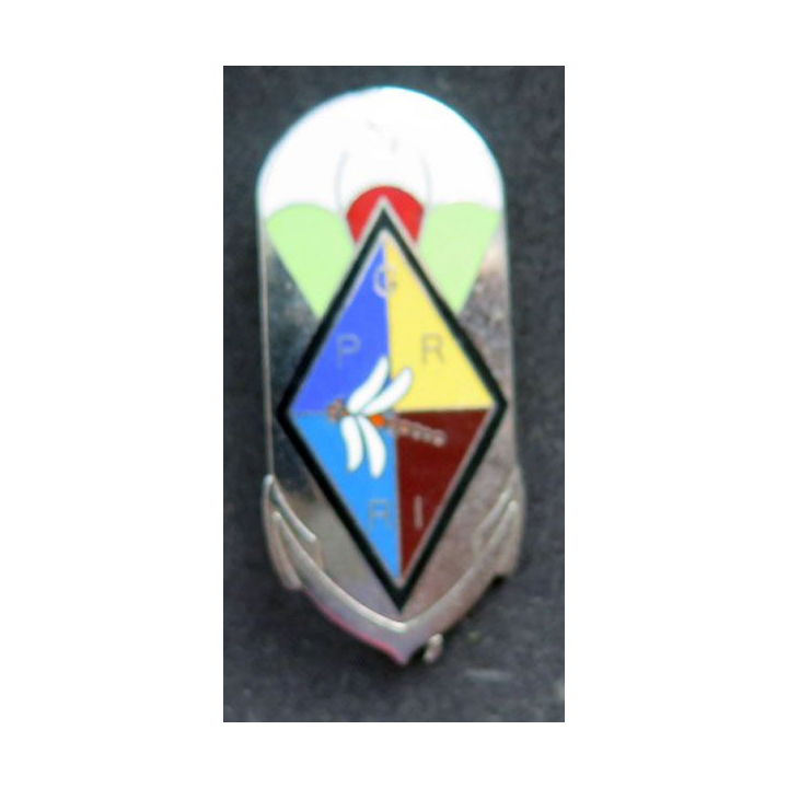 5° GPR RI :  insigne inconnu parachutiste du 5° GPR RI en émail 