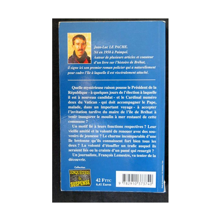 Bréhat culpa écrit par Jean-Luc Le Pache aux éditions Alain Bargain - F019
