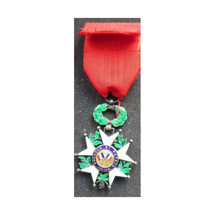 Médaille Officier Ordre Légion Honneur 5° Rép vermeil Arthus Bertrand