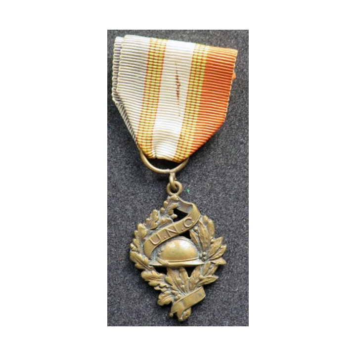 médaille de l'Union Nationale des Combattants UNC en bronze