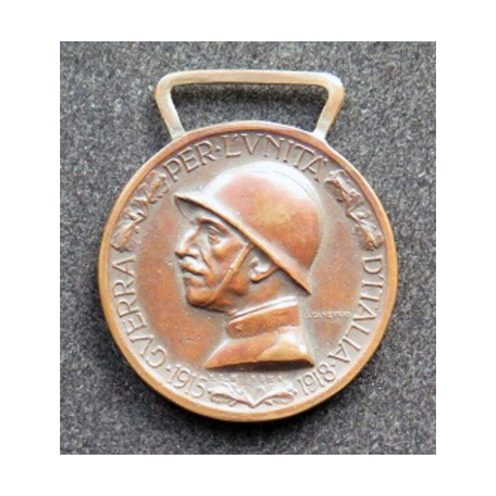 médaille de l'Unita italienne 1915 - 1918 en bronze 