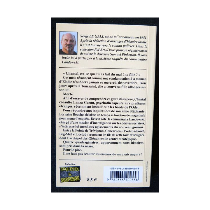 Dépression sur les Glénan écrit par Serge Le Gall aux éditions Alain Bargain - F019