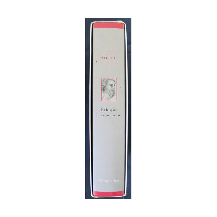 Aristote Ethique à Nicomaque aux éditions  Flammarion - F019