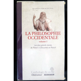 La philosophie occidentale Volume 1 par Jean Daniel aux éditions  CNRS Editions Le nouvel Observateur - F019