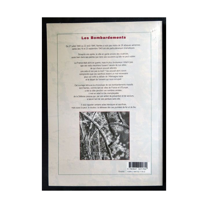 Nantes 1940 - 1944. Les bombardements par Les chemins de la Mémoire aux éditions Les chemins de la Mémoires éditeurs - F019
