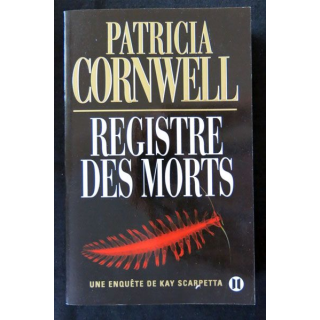 Registre des morts écrit par Patricia Cornwell aux éditions des 2 Terres - F020