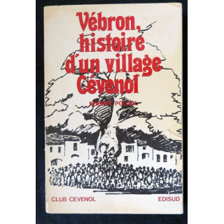 Vébron histoire d'un village cévenol écrit par Robert Poujol aux éditions EDISUD - F020