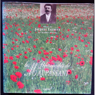 Les promenades de Maupassant écrit par Angéline Bourlanges  aux éditions Chêne - F021
