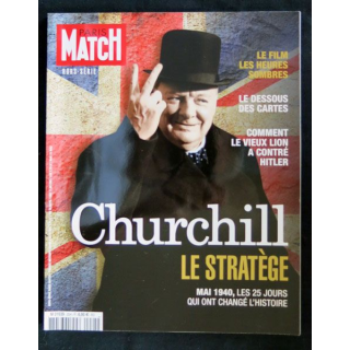 Paris Match Hors-Série Churchill le stratège aux éditions Lagardère Média News - F021