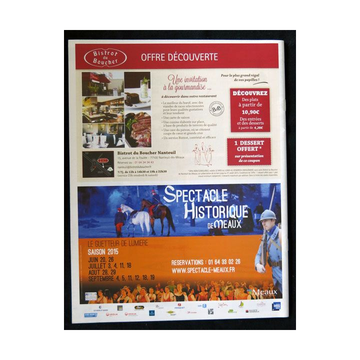 Musée de la grande guerre Pays de Meaux N° 7 Juin-Juil. 2015 édité par la Mission Centenaire - F021