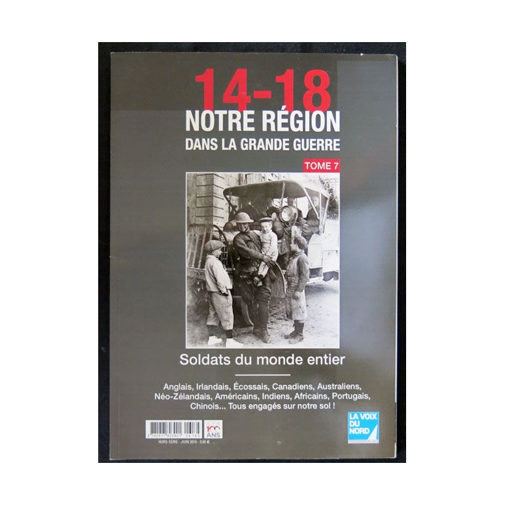14-18 Notre région dans la grande guerre Tome 7 Editions La voix du Nord - F021