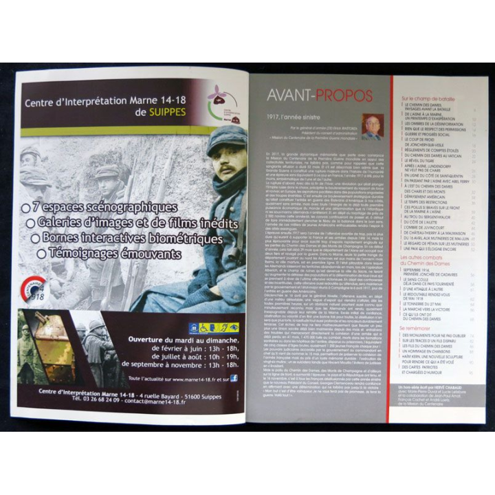 Guerre de 14-18 Tome 3 Les héros du Chemin des Dames de Hervé Chabaud éditions Journal l'Union - F021